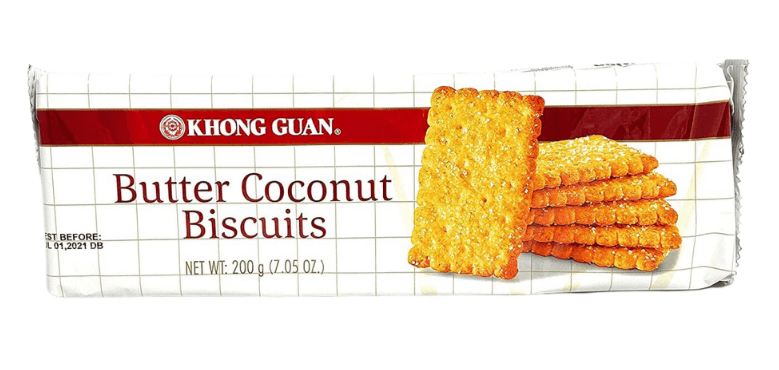Khong Guan Butter Coconut Biscuits 7.05oz - A&E Foodstore