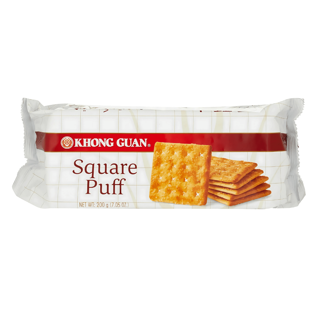Khong Guan Square Puff Biscuits 7.05oz - A&E Foodstore