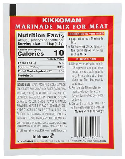 Kikkoman Mix Marinade Meat 1 oz - A&E Foodstore