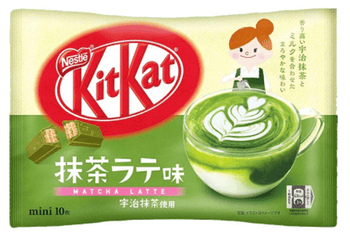 KITKAT Matcha Latte Chocolate wafer 116g - A&E Foodstore
