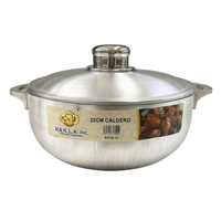 K&K Aluminum Caldero Pot 22cm - A&E Foodstore