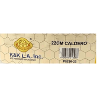 K&K Aluminum Caldero Pot 22cm - A&E Foodstore
