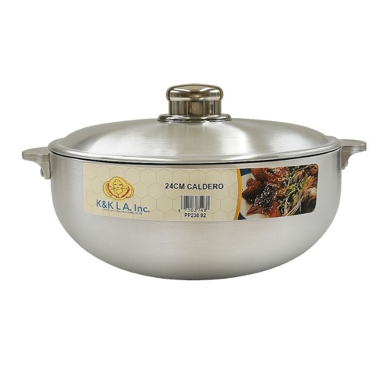 K&K Aluminum Caldero Pot 24cm - A&E Foodstore