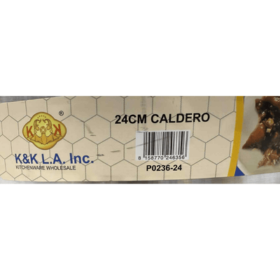 K&K Aluminum Caldero Pot 24cm - A&E Foodstore