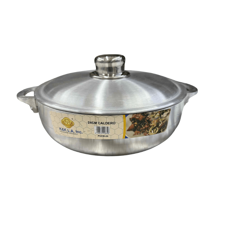 K&K Aluminum Caldero Pot 24cm - A&E Foodstore