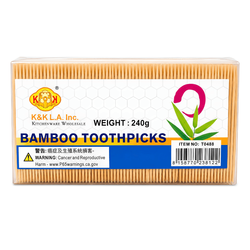 [K&K L.A.] Bamboo Toothpicks - 240g - A&E Foodstore