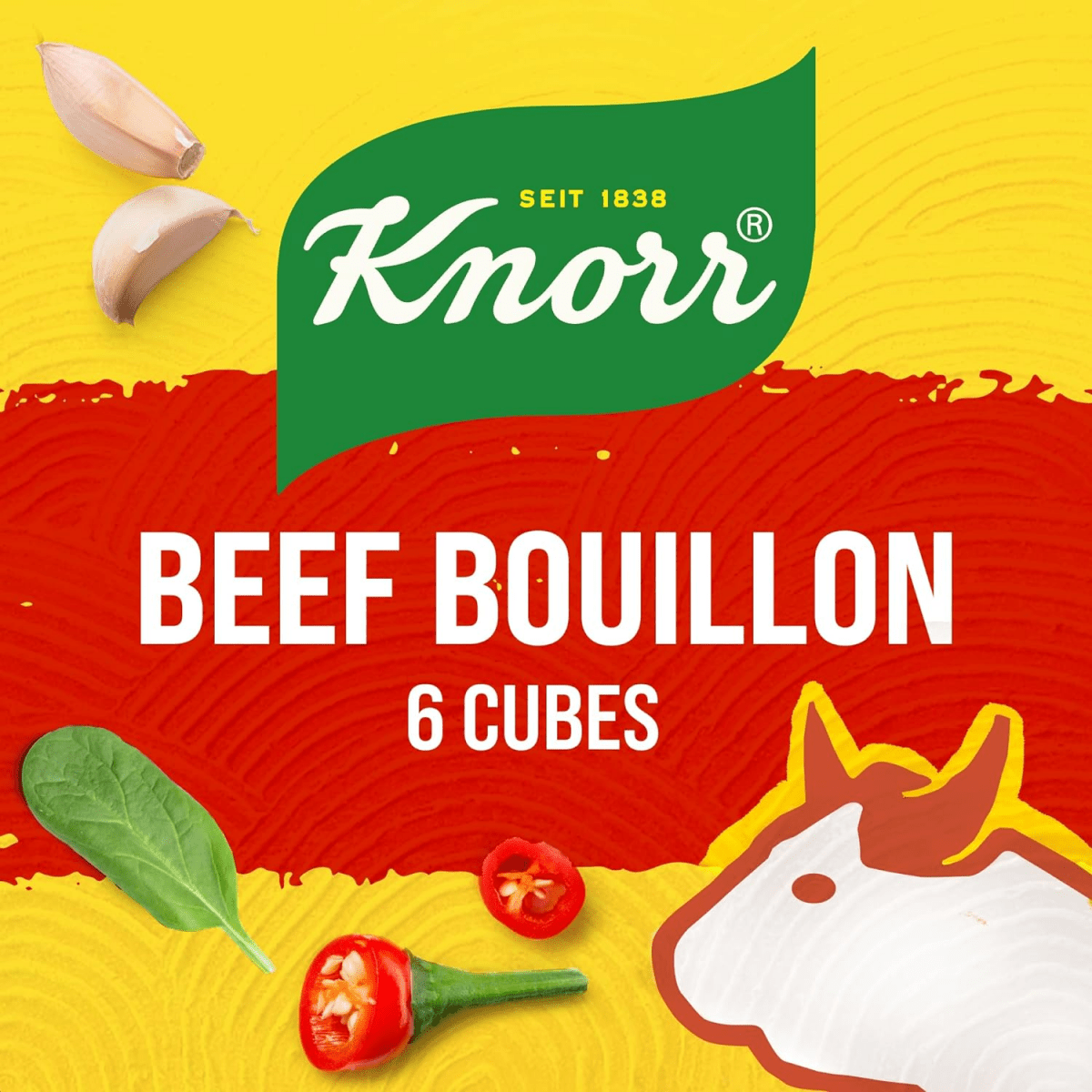 Knorr Beef Bouillon Cubes 63g - A&E Foodstore