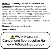 [KNORR] Chicken Flavor Broth Mix - 227g - A&E Foodstore
