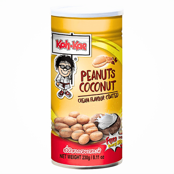 Koh Kae Coconut Cream Peanuts 8.11oz - A&E Foodstore