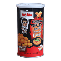 Koh Kae Peanut Snack Korean Spicy Flavour Coated 6.35 oz - A&E Foodstore