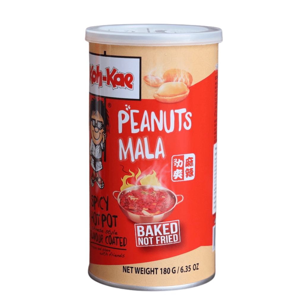Koh Kae Peanut Snack Mala Hot Pot Flavour 6.35 oz - A&E Foodstore