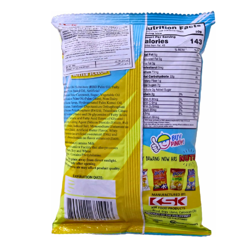 [KSK] Boy Bawang Cornick Butter - 100g - A&E Foodstore