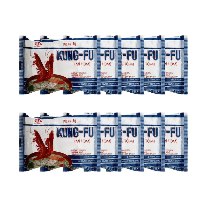 Kung Fu Instant Noodle Soup Shrimp Flavor - A&E Foodstore