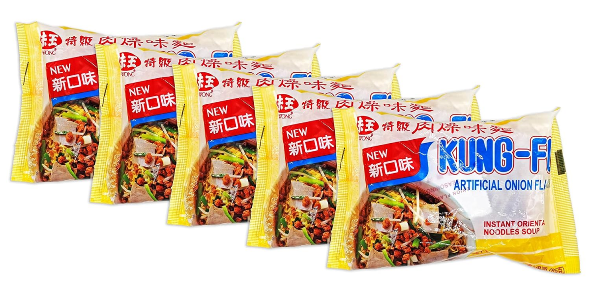 Kung - fu Instant Oriental Noodle Soup Onion Flavor - A&E Foodstore