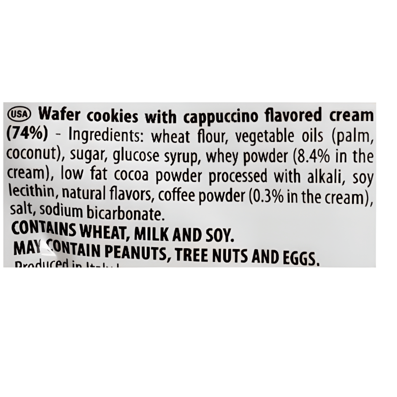 [LAGO] Cappuccino Party Wafers - 250g - A&E Foodstore