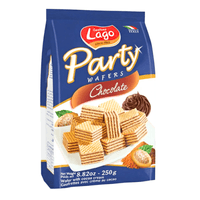 [LAGO] Chocolate Party Wafers - 250g - A&E Foodstore