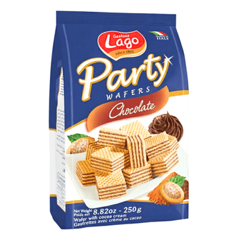 [LAGO] Chocolate Party Wafers - 250g - A&E Foodstore