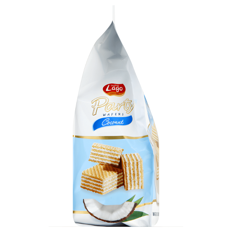 [LAGO] Coconut Party Wafers - 250g - A&E Foodstore