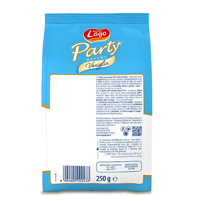 [LAGO] Vanilla Party Wafers - 250g - A&E Foodstore