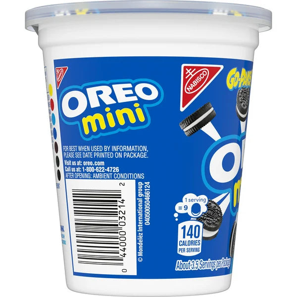 Nabisco Oreo Mini Go Paks 3.5oz