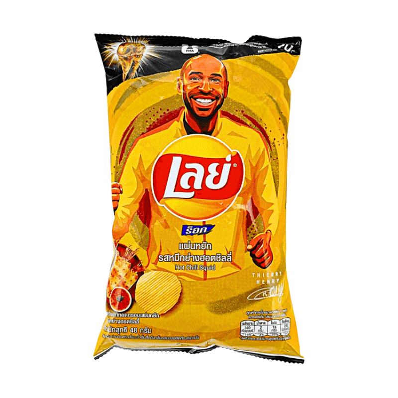 [Lay's] Hot Chili Squid Flavor - 48g - A&E Foodstore