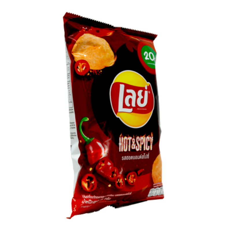 Lay's Hot & Spicy Flavor Potato Chips 48g - A&E Foodstore