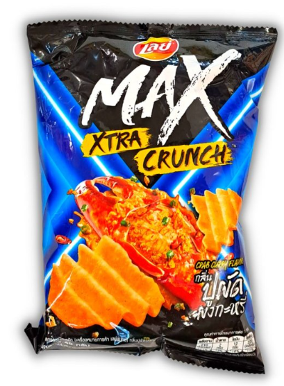 Lay's Max Crab & Curry (Thailand) 40g - A&E Foodstore