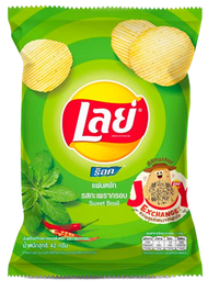 Lay's Potato Chip Sweet Basil 42 g - A&E Foodstore