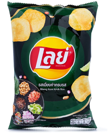Lay's Thai Taste Miang Kham Krob Ros Flavored Chip 48 g - A&E Foodstore