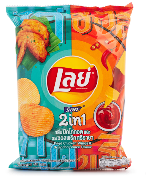 Lay's Wing & Siracha Potato Chips 1.52 oz - A&E Foodstore