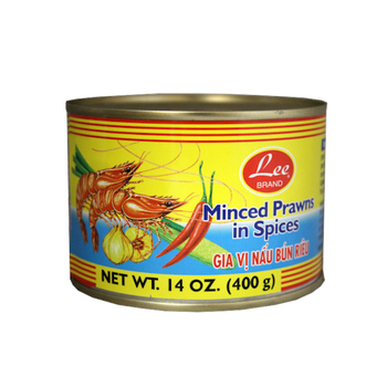 LEE BRAND MINCED PRAWN IN SPICES 400G - A&E Foodstore