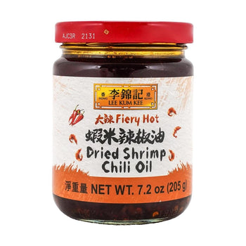 Lee Kum Kee - Fiery Hot Dried Shrimp Chili Oil 7.2 oz - A&E Foodstore