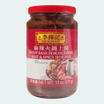 Lee Kum Kee - Soup Base For Sichuan Hot & Spicy Hot Pot 13 oz - A&E Foodstore