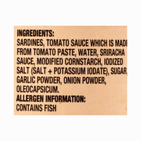 Ligo Sardines With Sriracha 155g - A&E Foodstore