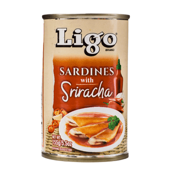 Ligo Sardines With Sriracha 155g - A&E Foodstore