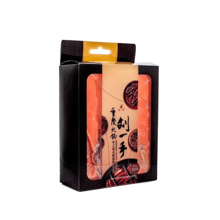 Liu Yishou Old Hotpot Seasoning Base Family Size 500 g - A&E Foodstore