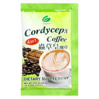 [Longreen] 4 In 1 Cordyceps Coffee(10 Sachets) - 182g - A&E Foodstore