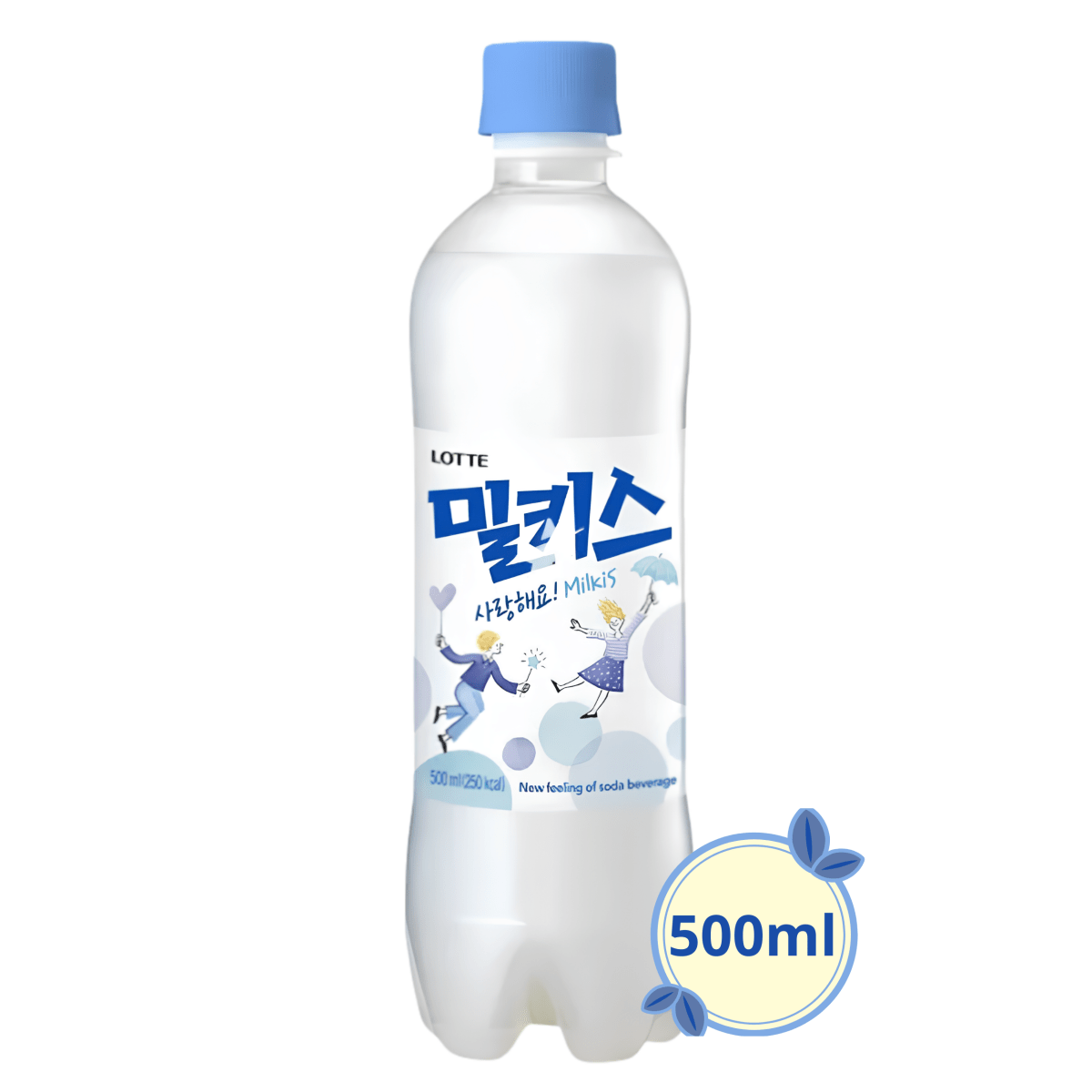 [Lotte] Milkis Milk & Yogurt Soda - 500ml - A&E Foodstore