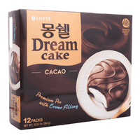 [LOTTE] Moncher Cocao Cake - 384g(12PK) - A&E Foodstore