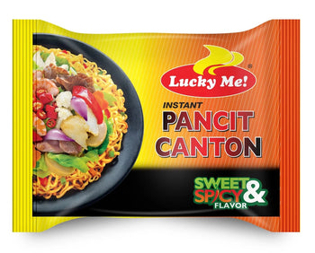 Lucky Me! Instant Pancit Canton Sweet and Spicy - A&E Foodstore