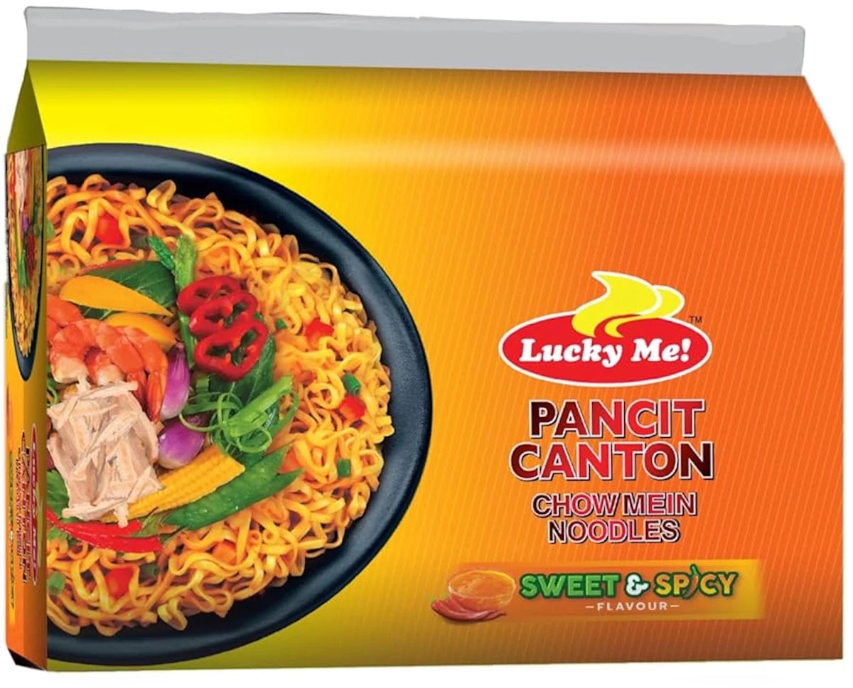 Lucky Me! Instant Pancit Canton Sweet and Spicy - A&E Foodstore