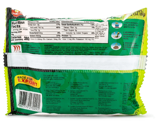 Lucky Me Pancit Canton - Chilimansi - A&E Foodstore