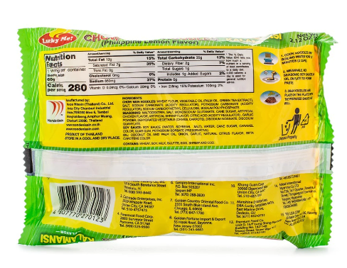 Lucky Me Pancit Canton Kalamansi - A&E Foodstore