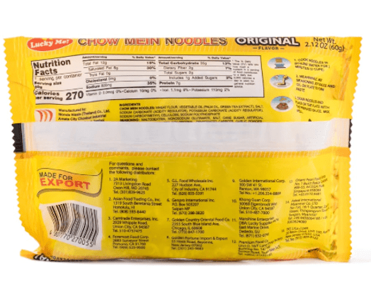 Lucky Me Pancit Canton - Original - A&E Foodstore