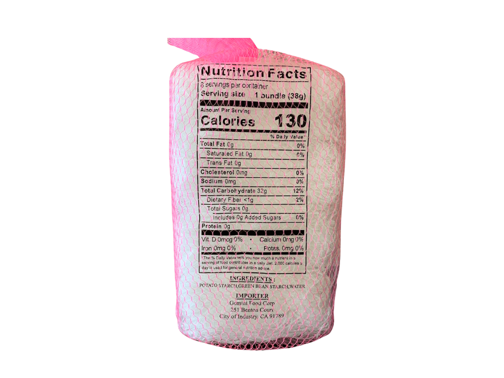 Lung Kow Khamphouk Vermicelli (Bean Thread) 10.5 oz (1 pack of 8 pieces) - A&E Foodstore