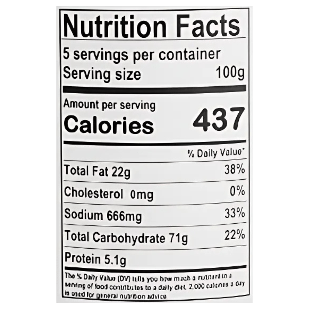 LV Food Grilled Rice Paper With Garlic Sauce 5.29oz - A&E Foodstore