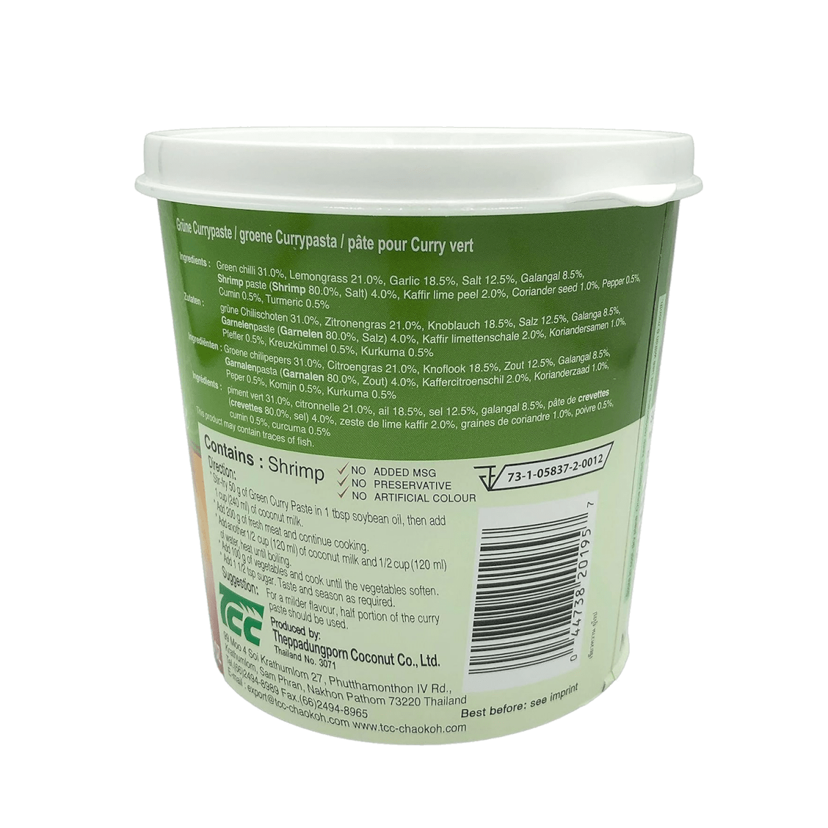 Mae Ploy Green Curry Paste 1000g - A&E Foodstore