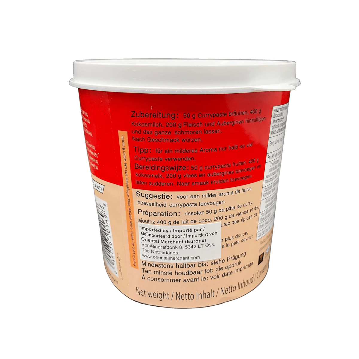 Mae Ploy Red Curry Paste 1000g - A&E Foodstore