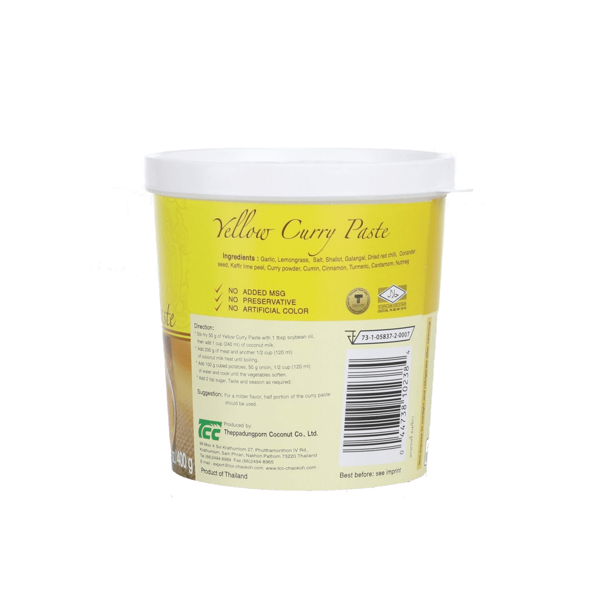 Mae Ploy Thai Yellow Curry Paste 400g - A&E Foodstore
