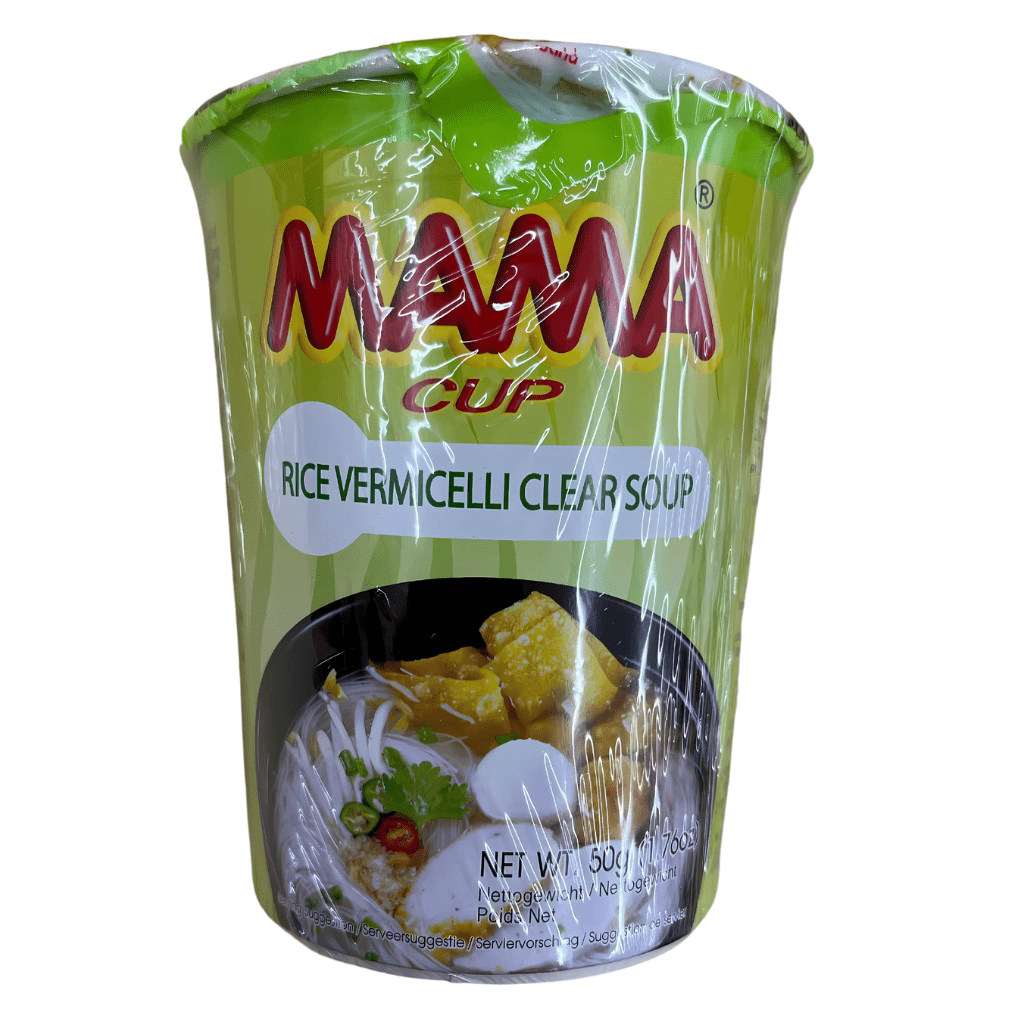 Mama Cup Noodle Rice Vermicelli Clear Soup 1.76oz - A&E Foodstore